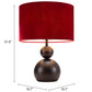 Shobu Red Table Lamp