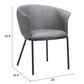 Garston Dining Chair in Gray