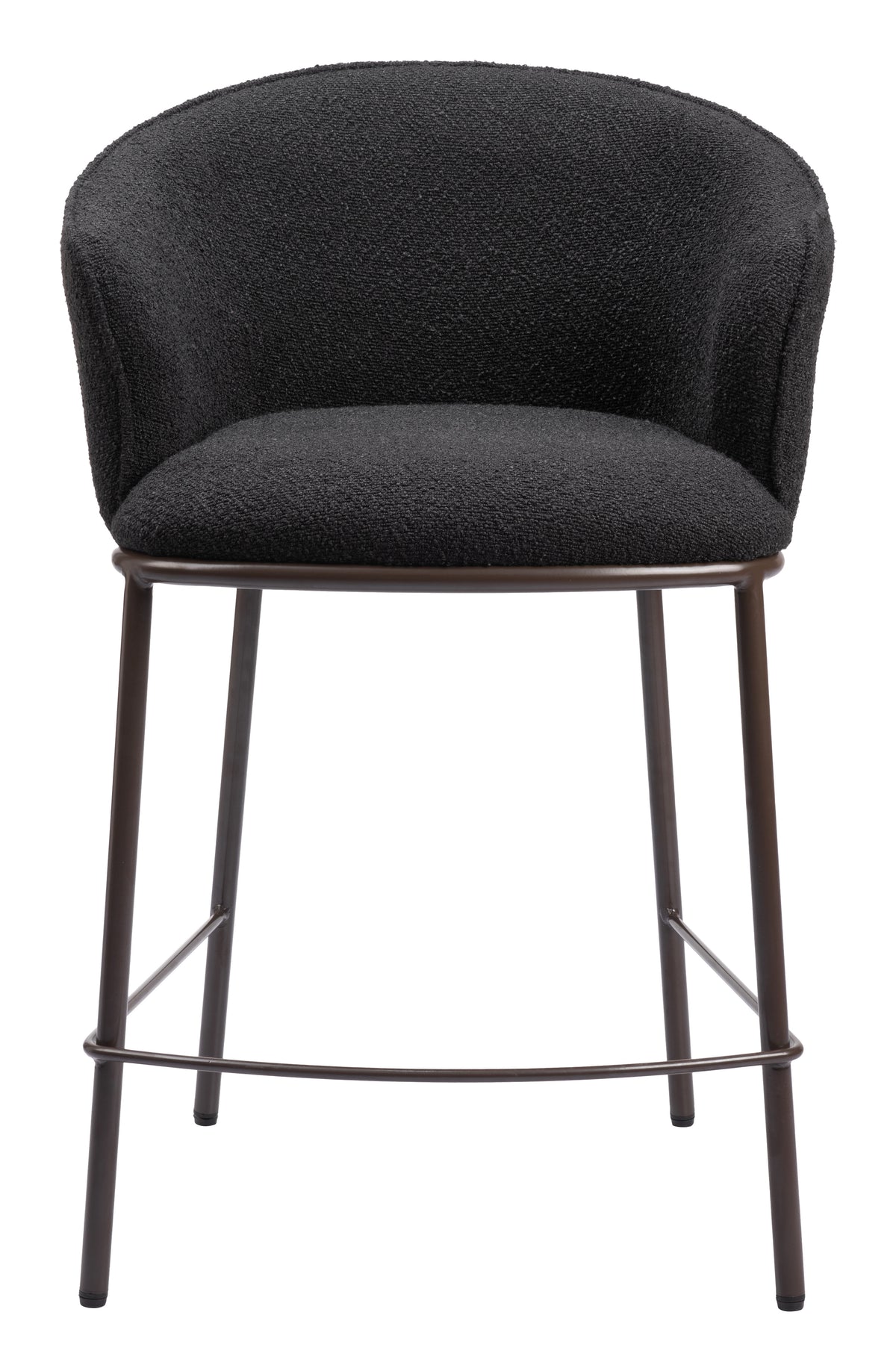 Essen Counter Stool in Black & Bronze