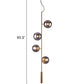 Zatara Brass Ceiling Lamp