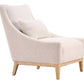 Velun Ivory Accent Chair