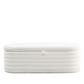 Modern Oval Ottoman Storage Bench 45.5" (6 Colors)