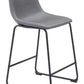 Smart Counter Stool (Set of 2) in Charcoal