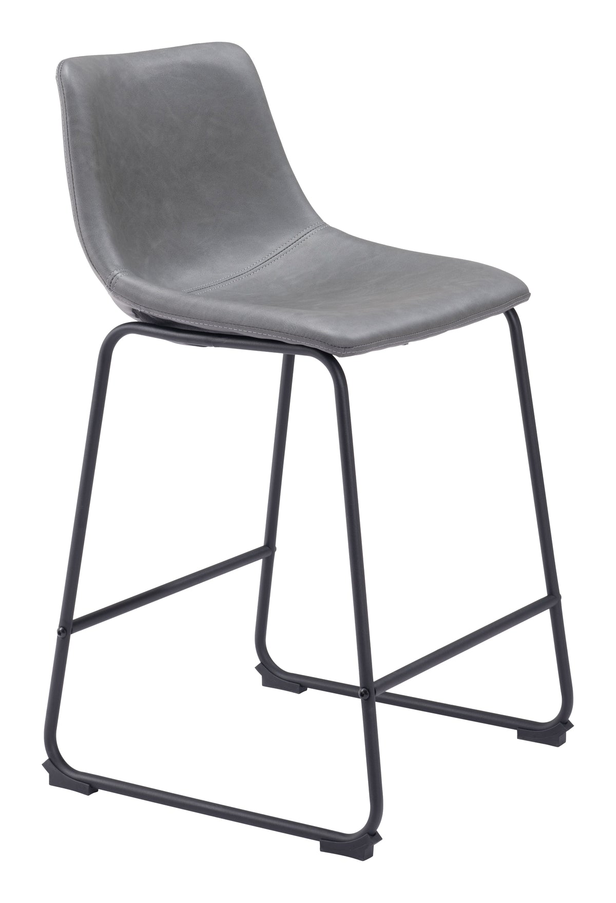 Smart Counter Stool (Set of 2) in Charcoal