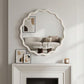 Otto Wavy Round Mirror