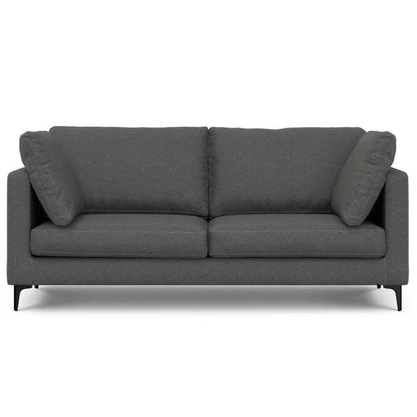 Ava MCM Gray Performance Fabric Sofa Loveseat 76