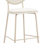 Zeal Light Gray & Beige Counter Stool (Set of 4)