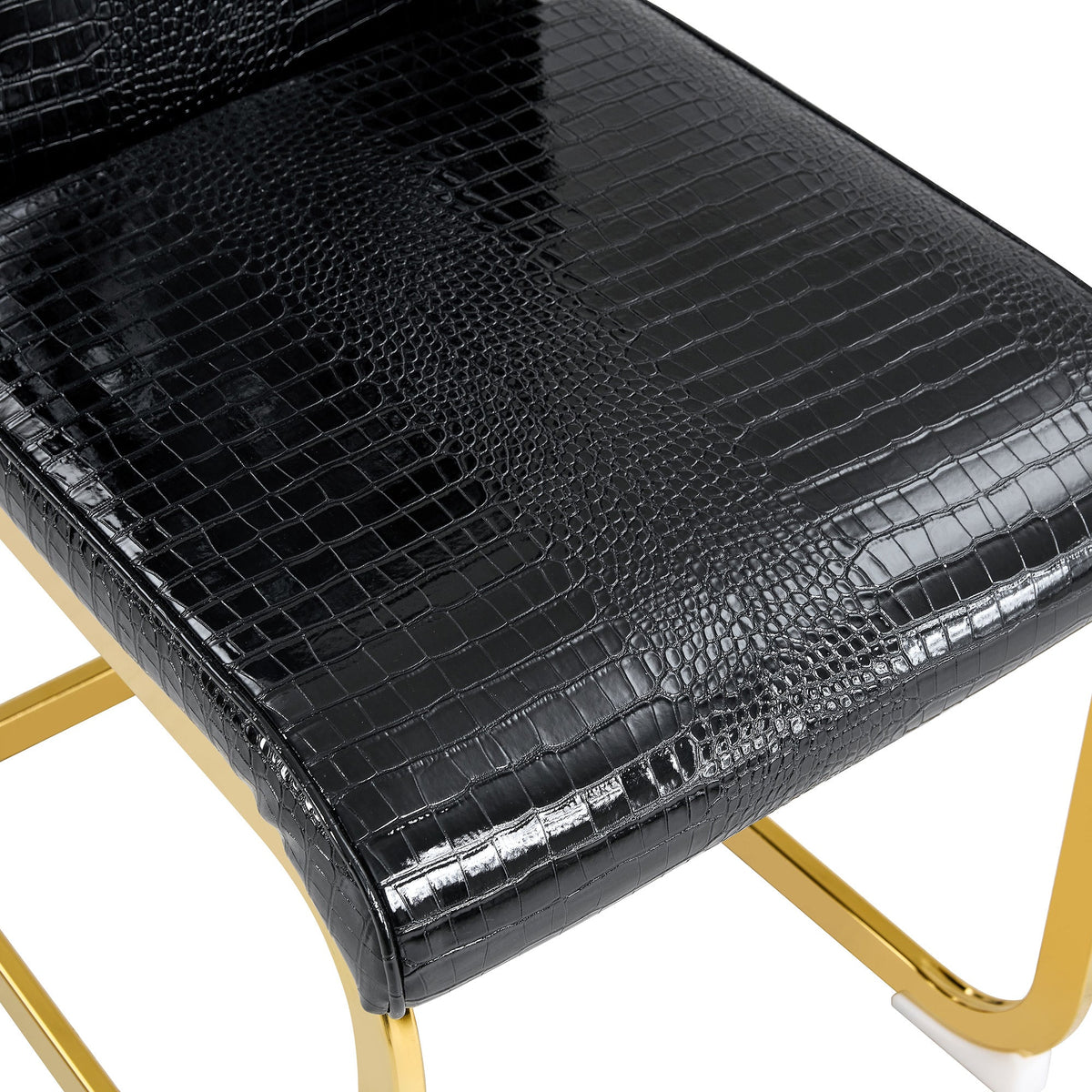 Kinsey Black, Gold Legs, Set of 2