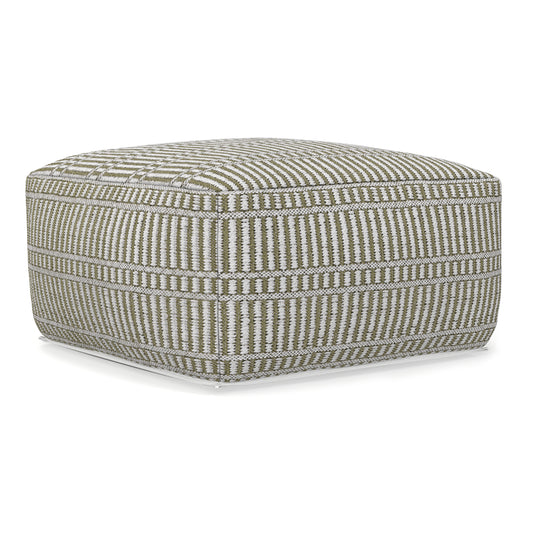 Safford Natural Polyester Pouf – 19.7" Pouf