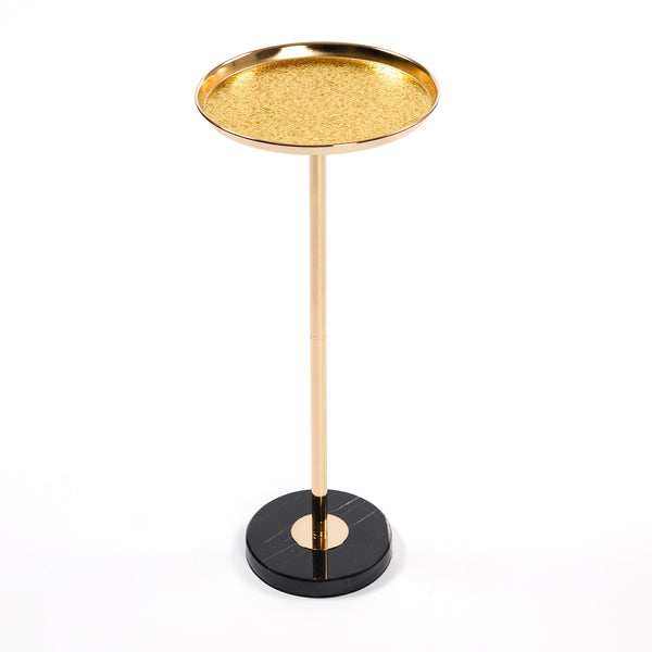 Dagny Pedestal Side Table
