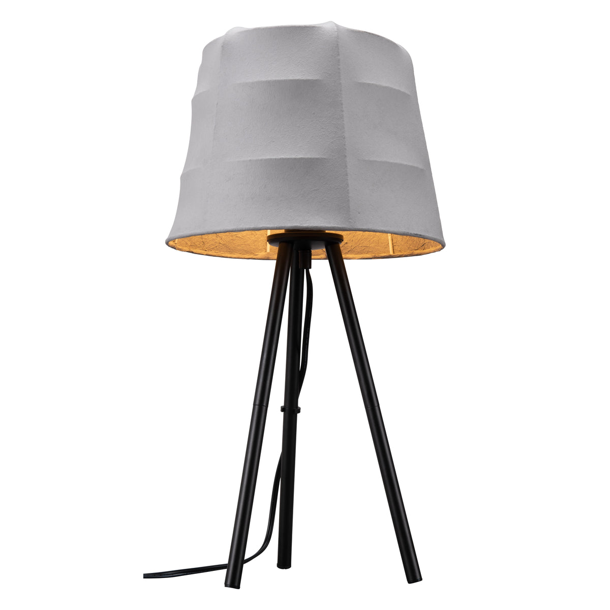 Mozzi Gray & Black Table Lamp