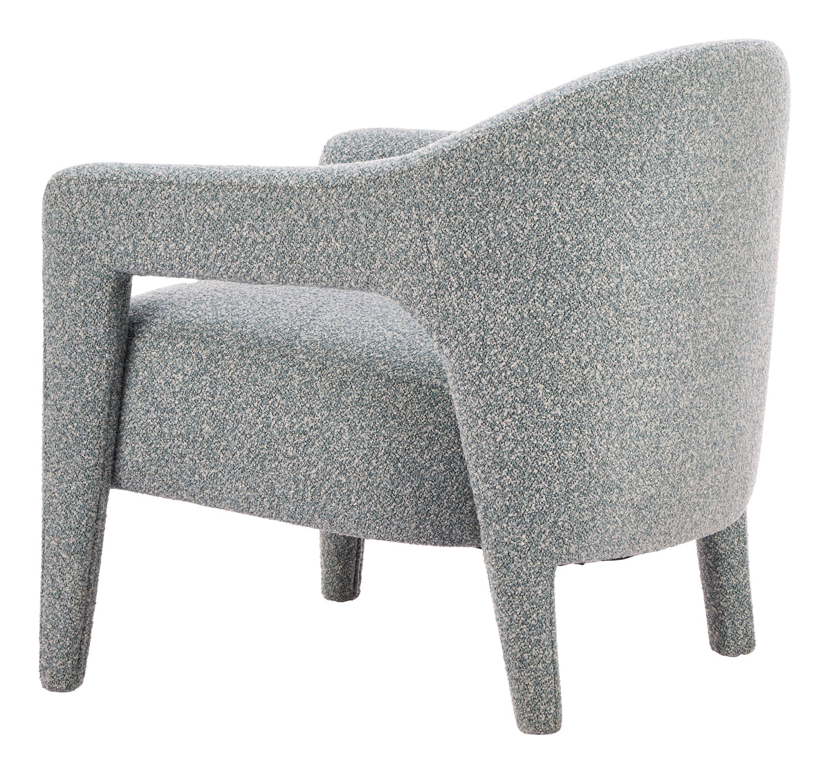 Eluma Dusty Teal Accent Chair