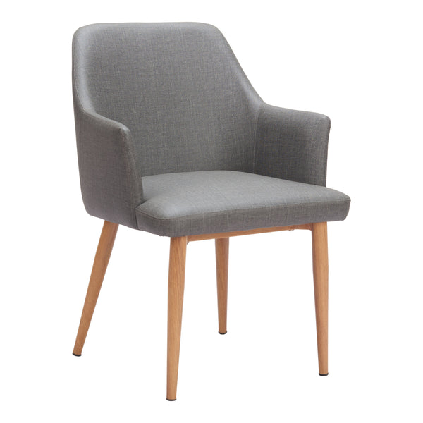 Wisom Gray Dining Chair (Set of 2)