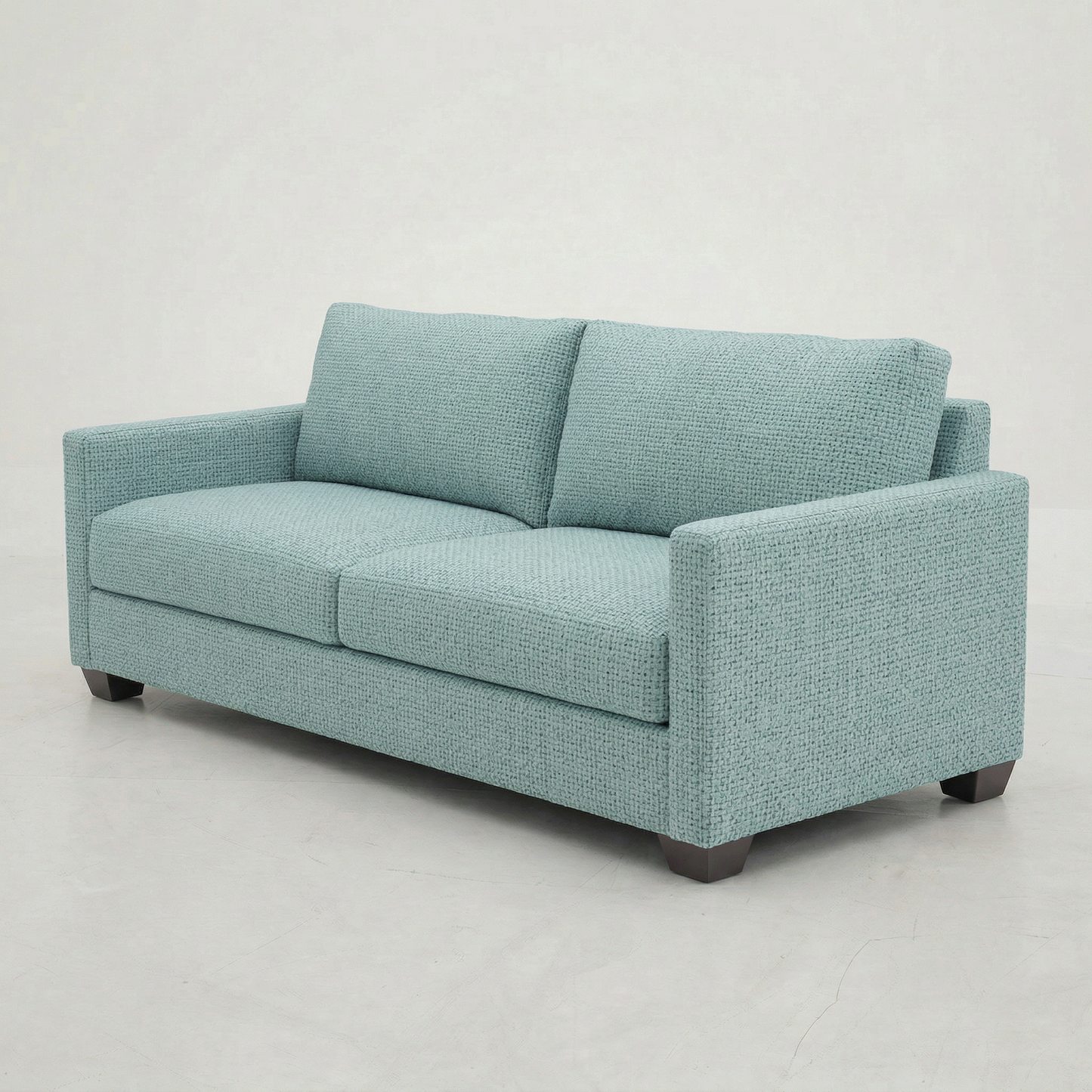 Damon American-Made Sofa – 92" Custom-Fabric Sofa - Leslie Robins Egg - Fabric (8)