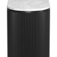 Ormara White & Black Side Table Set (2-Piece)