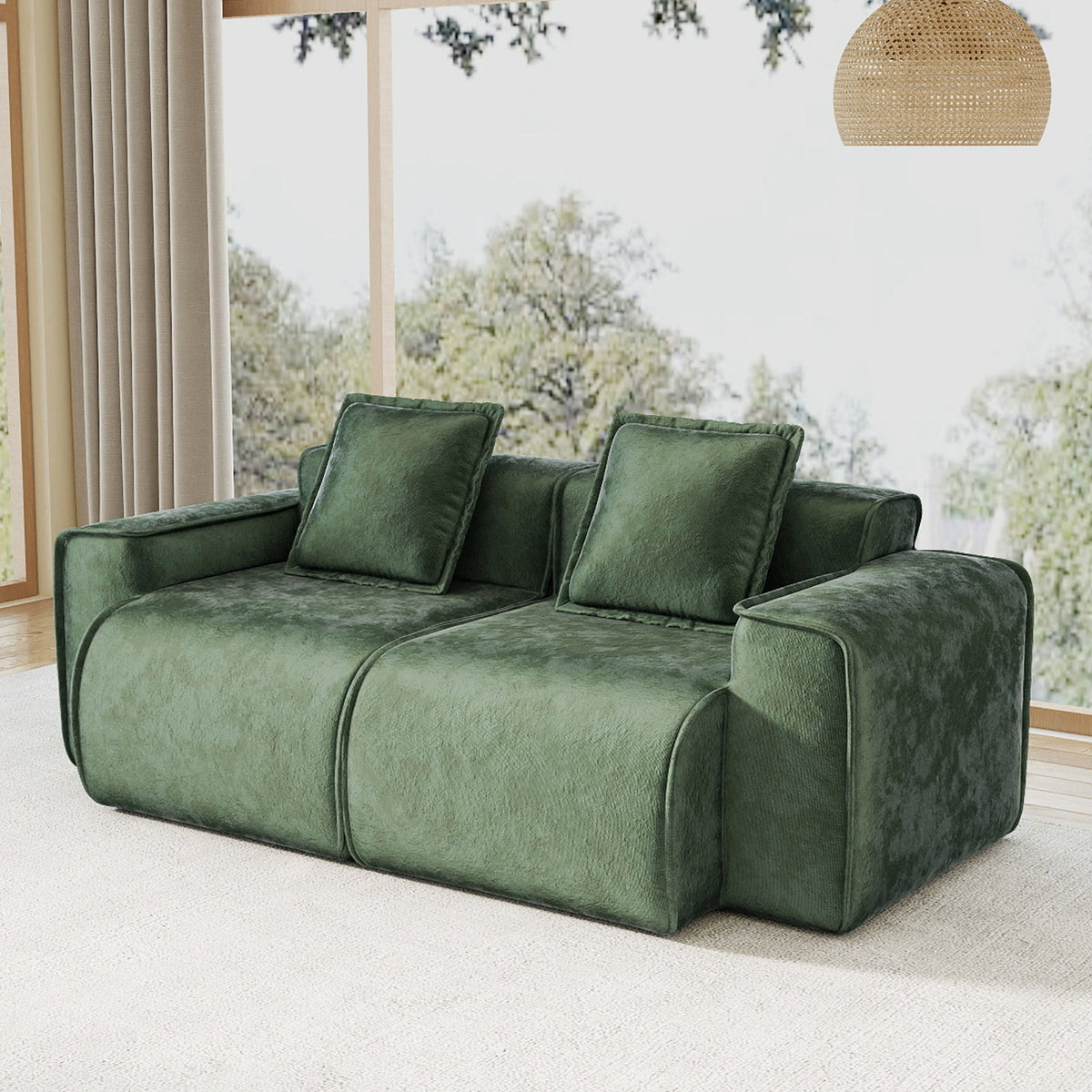 LSF&RSF Sofa Velvet Green (merge-hero)