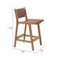 Feder Brown Counter Stool (Set of 2)