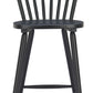 Tyce Counter Stool (Set of 2) in Black