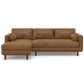 Morrison MCM Genuine Leather Sectional Chaise Sofa (2 Colors)