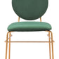 Odessa Green & Gold Dining Chair (Set of 2)