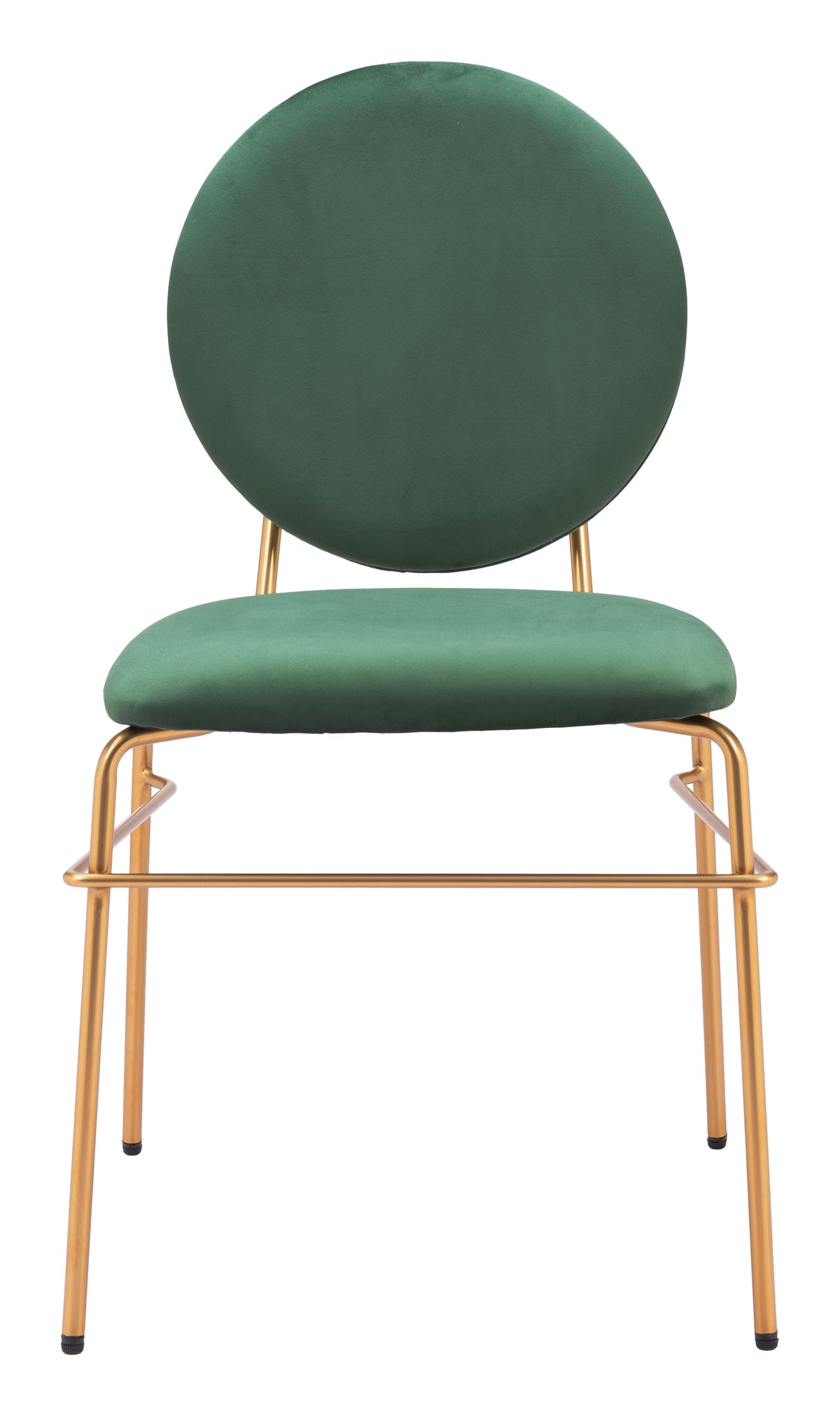 Odessa Green & Gold Dining Chair (Set of 2)