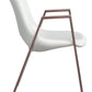 Desi Dining Chair (Set of 2) in White & Walnut