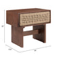 Amaria Natural & Walnut Nightstand