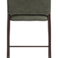 Freesia Olive Green Counter Stool (Set of 2)