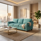 Augusta Sofa – Made in USA, Custom Fabric Options, 83" Classic Design - Hepburn HRP Emerald - Fabric (2)