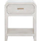 Yume Oak White Side Table