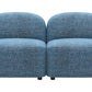 Cleo Blue Middle Chair