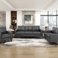 Thayer Faux Leather Sofa