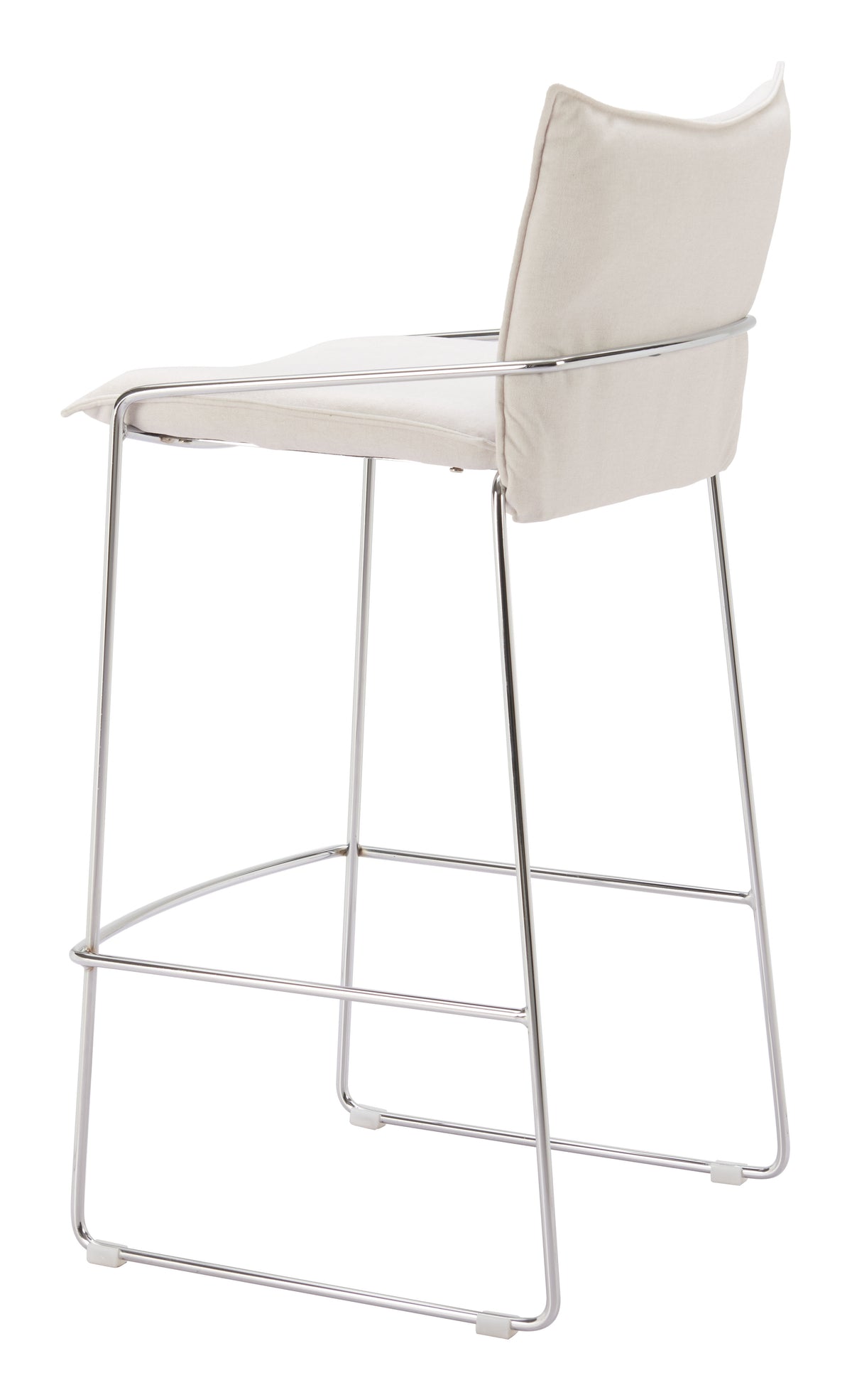 Pola Barstool in White