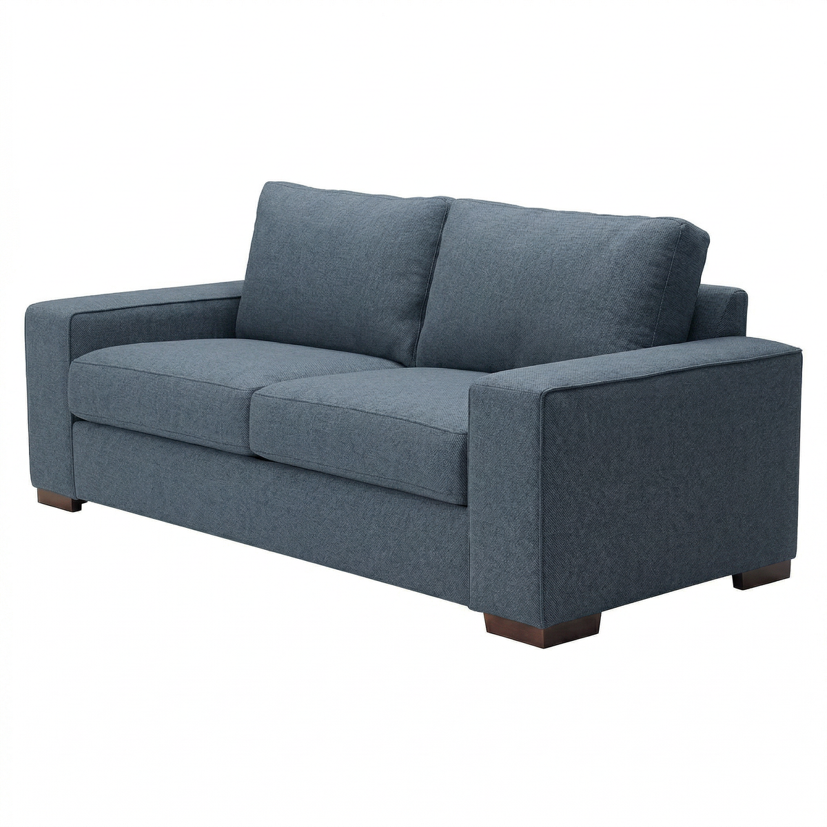 Modena Sofa 92" – Made in USA Square-Arm Sofa (7 Fabrics) - Leslie Peacock - Fabric (10)