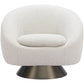 Modan Misty Gray Swivel Chair