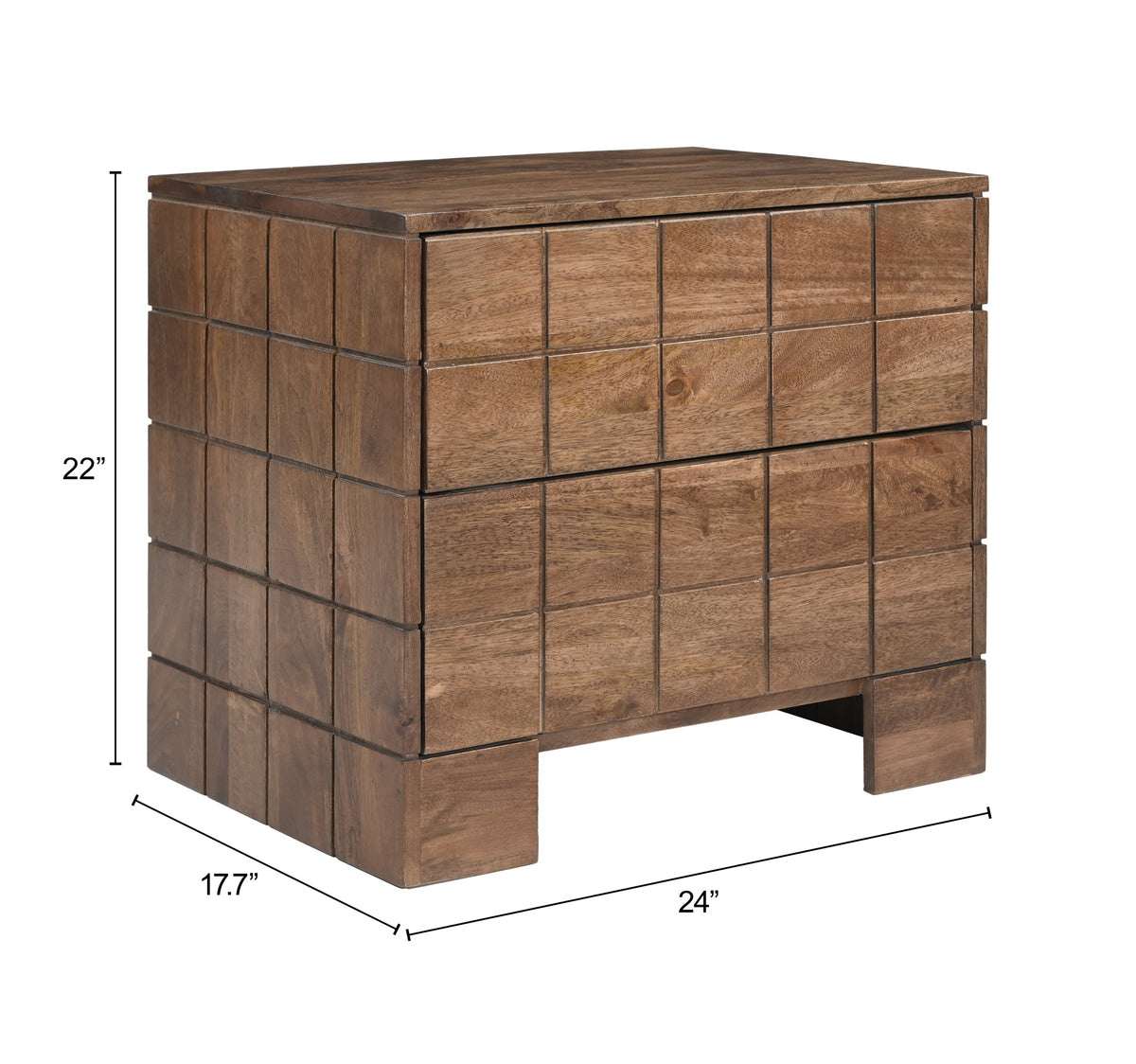 Modo Walnut Nightstand