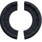 Kirwin Chenille Curved Modular Sectional Sofa – 8-Seat Semi-Circle Sectional - Black (11)