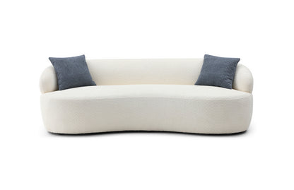 Fable Beige Upholstered Sofa – 86" Sofa