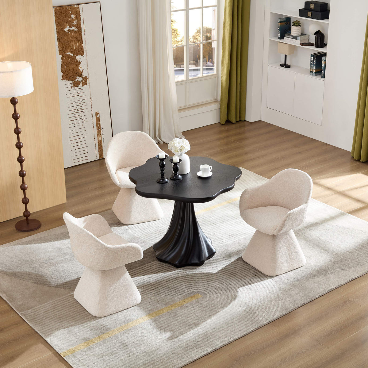 Inga Sculptural Dining Table