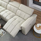 Modern Leather Chaise Sofa Sectional 113" (2 Colors)