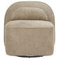Kakao Olive Brown Swivel Chair