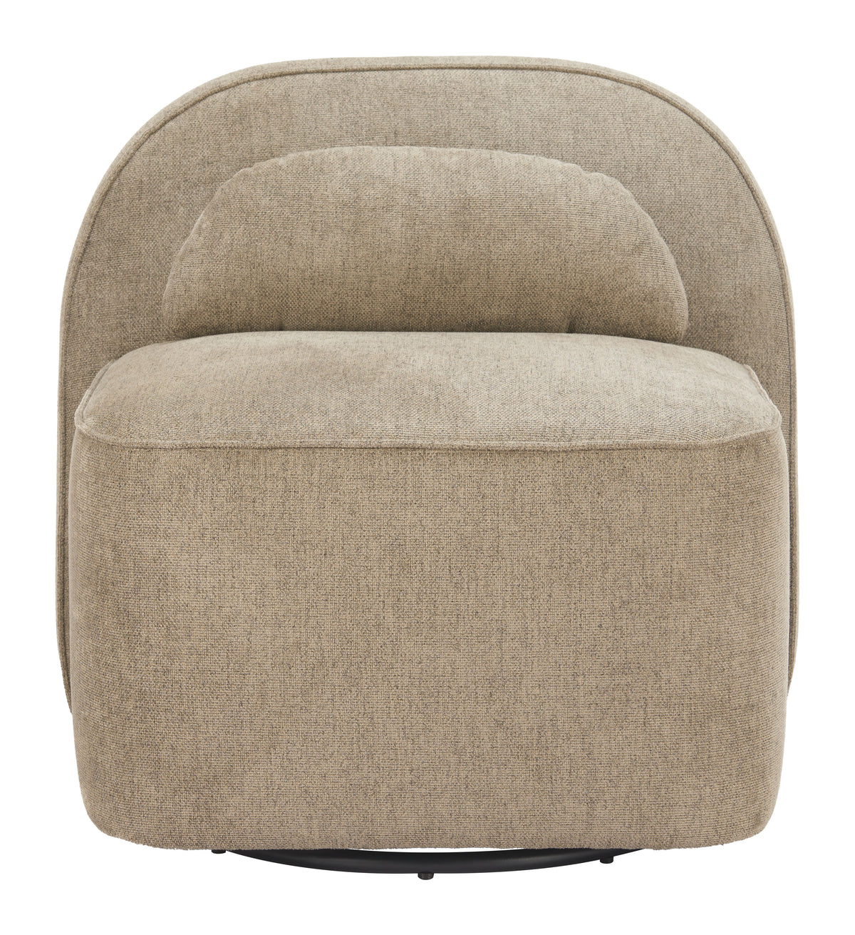 Kakao Olive Brown Swivel Chair