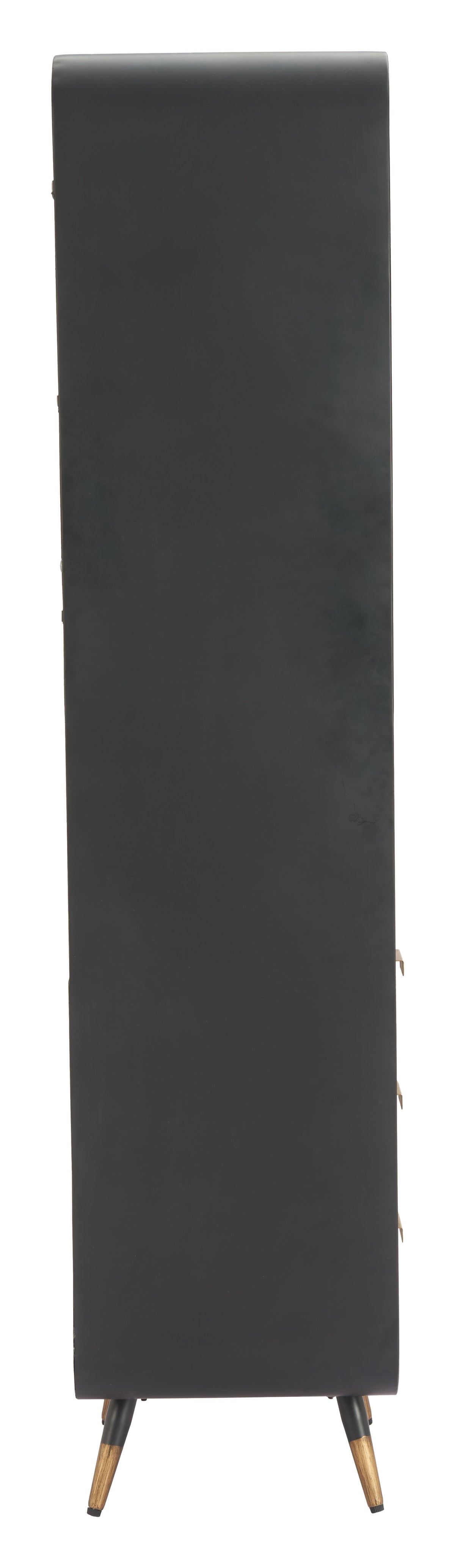 Magara Black Bar Cabinet