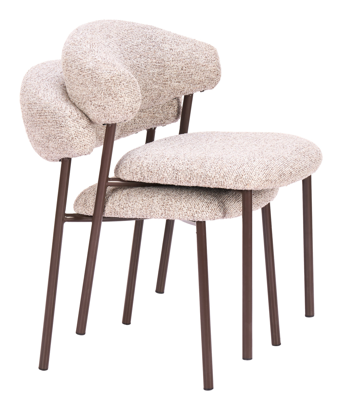 Seville Dining Chair (Set of 2) in Cloud Beige