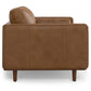 Morrison MCM Leather Sofa Loveseat 72' (2 Colors)