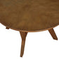 Round Wood MDF Accent Table 32"