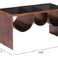 Aveiro Copper & Black Coffee Table