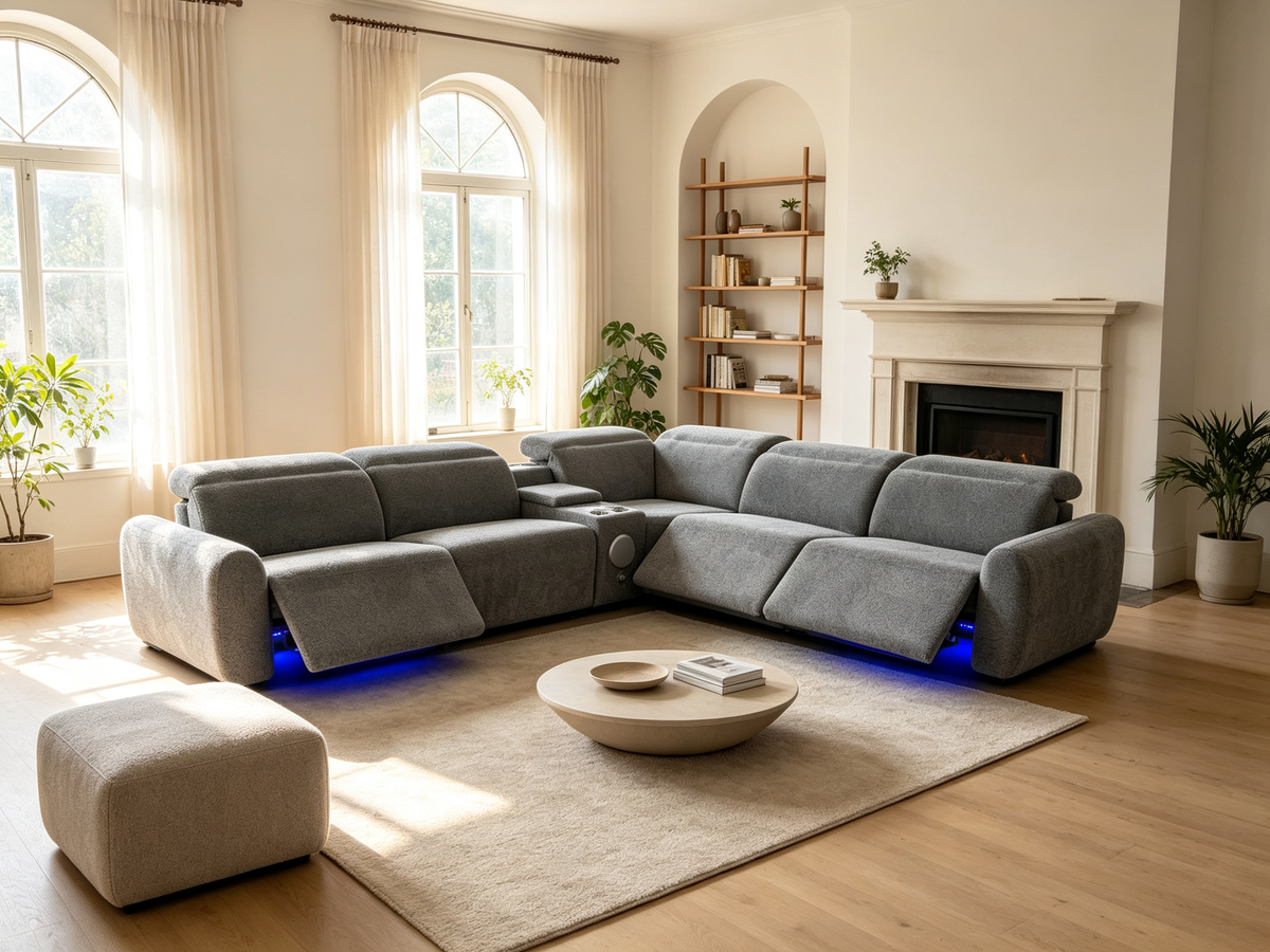 Anselm Power Reclining Sectional