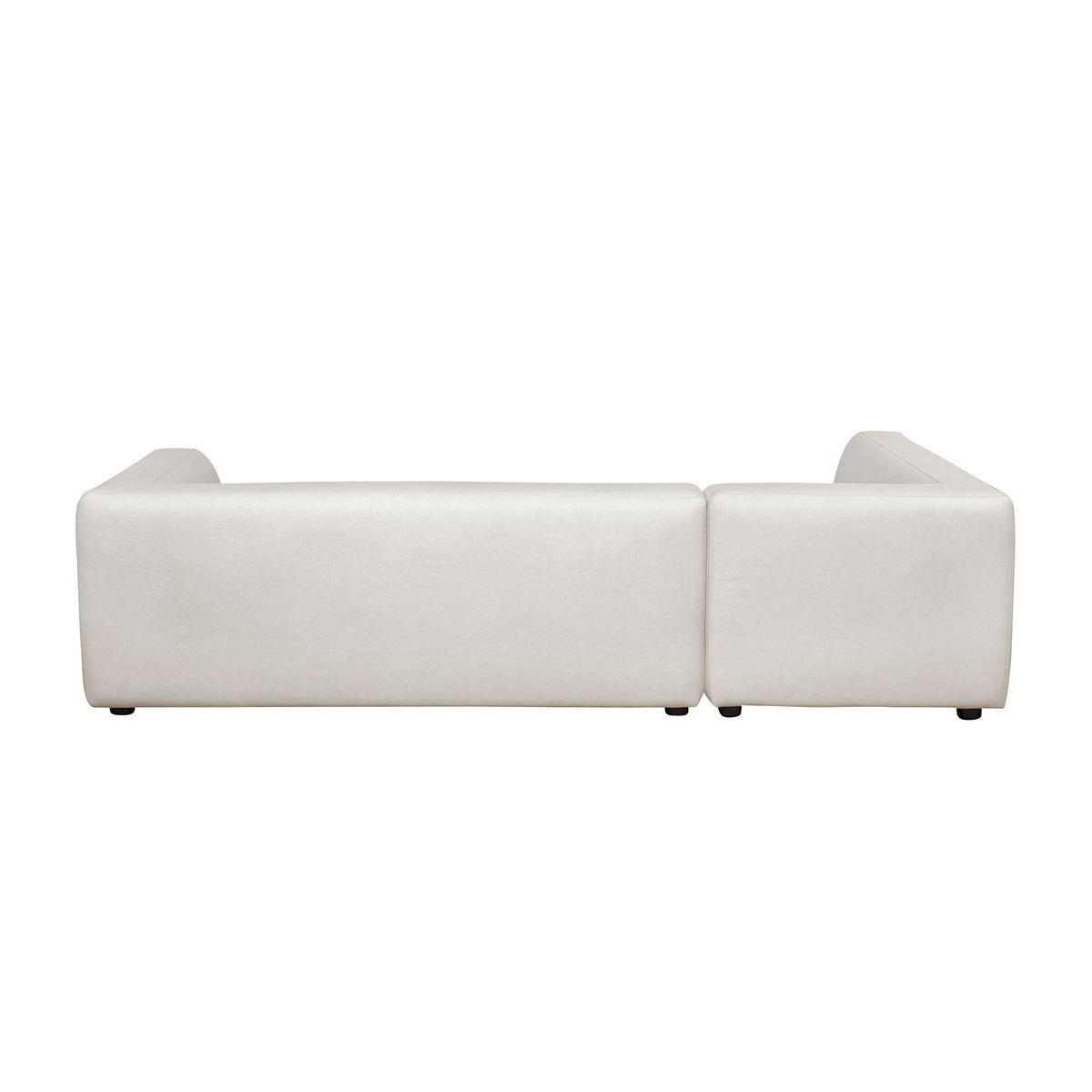 Lukas 2-piece sectional with left-facing chaise in cream