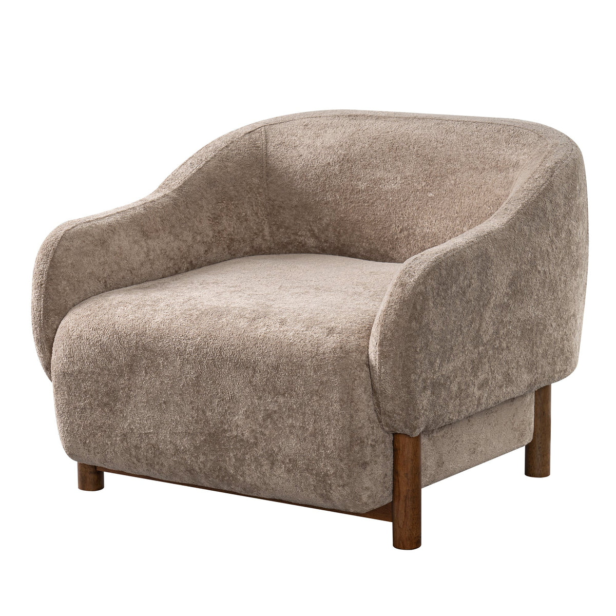 Bastian Accent Chair in Coffee